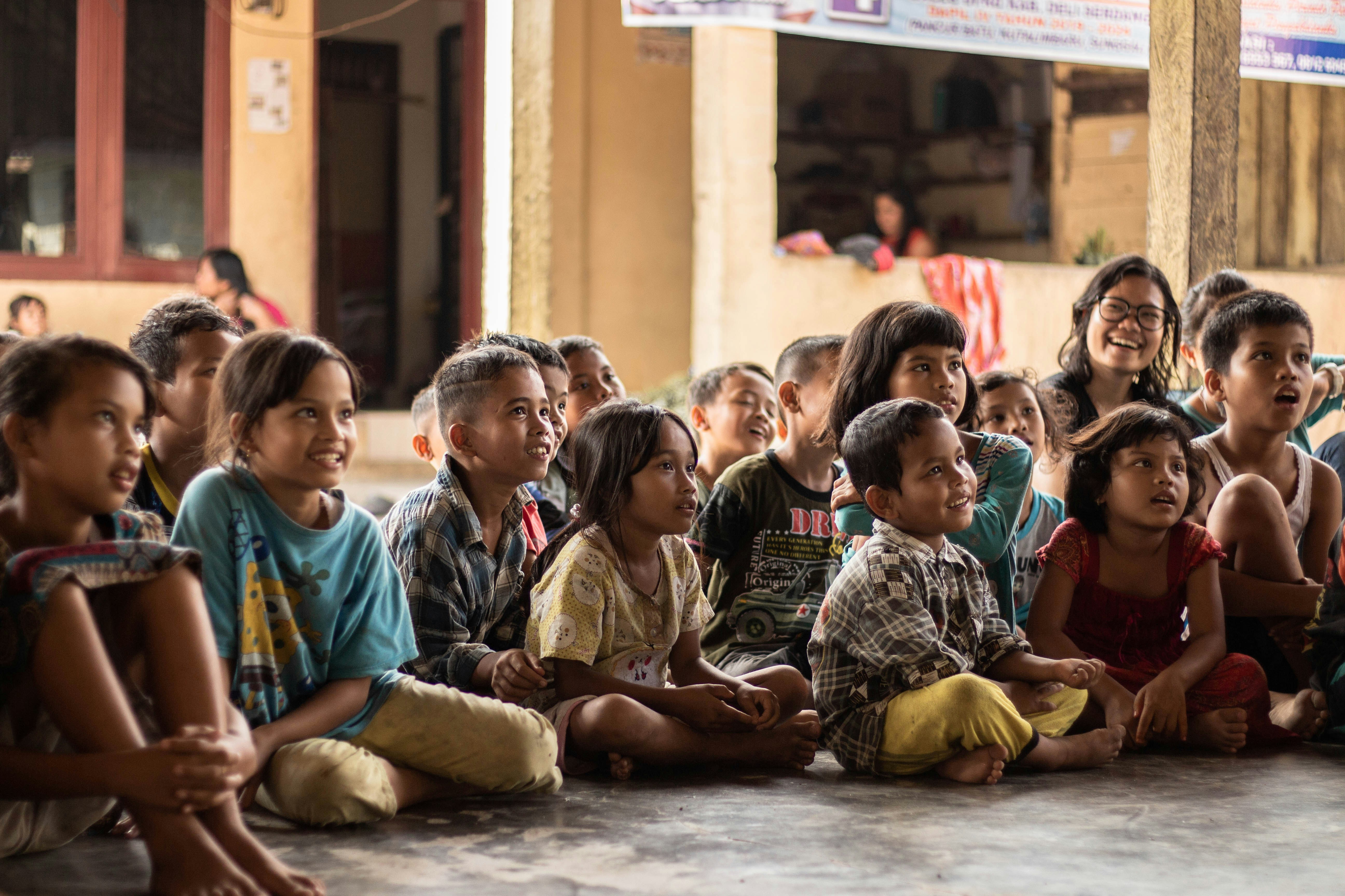 Children in learning program